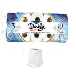 Χαρτί Υγείας Daily Economy 90gr 10τμχ.