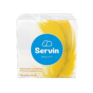 ΧΑΡΤΟΠΕΤΣΕΤΕΣ SERVIN 50ΤΜΧ. 30x30cm 76,5gr expresspoint.gr