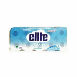 ΧΑΡΤΙ ΥΓΕΙΑΣ ELITE ECONOMY LUX ΜΕ ΠΟΥΔΡΑ 3 ΦΥΛΛΩΝ 10ΤΜΧ. express point