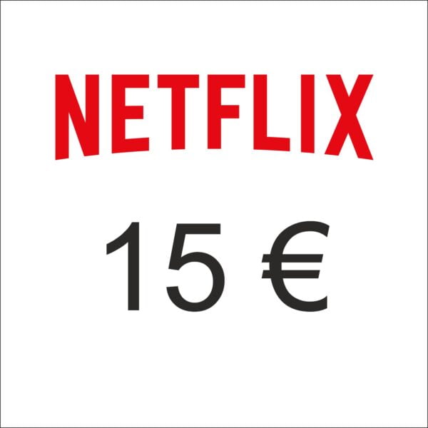 Netflix Prepaid Card 15€ Digital Key